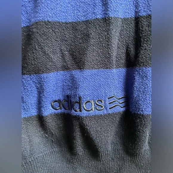 Adidas graphic knit sweater vest Sz L - Picture 3 of 6